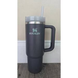 Stanley H2.0 FlowState 30oz Tumbler HII Huntington Ingalls Industries Charcoal